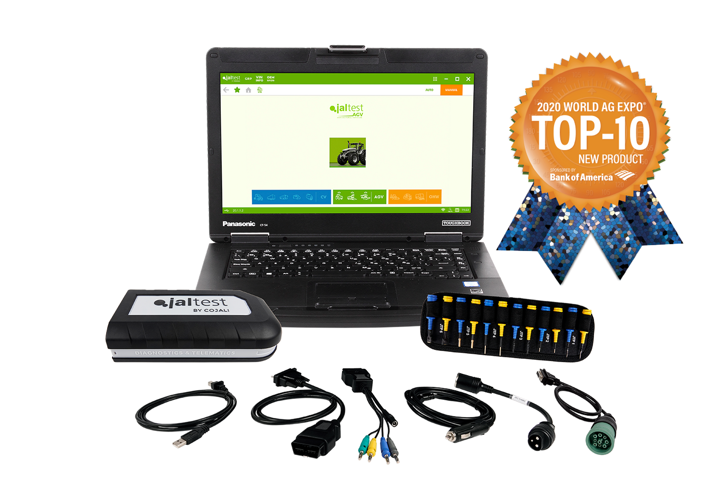 Jaltest AGV Dealer Level Diagnostics W/Panasonic CF-54